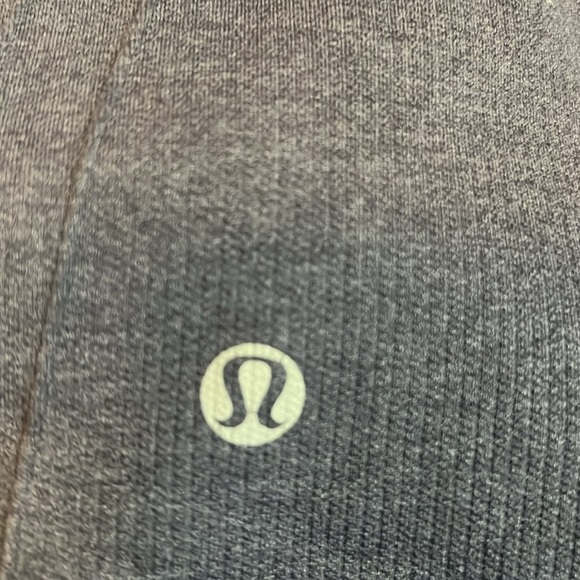 Lululemon In The Flow Ruched Seamless Crop Size 4 Inkwell - Picture 8 of 10